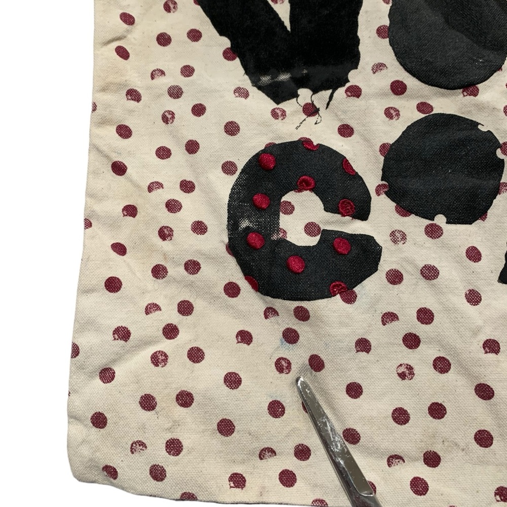 VOLCOM polka dot tote - Picture 4 of 6